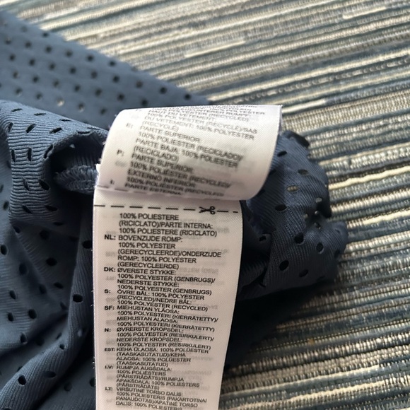 ADIDAS Size S Women's HEAT.RDY Mesh Navy Blue Sleeveless Open-back Tennis Dress - Picture 9 of 10